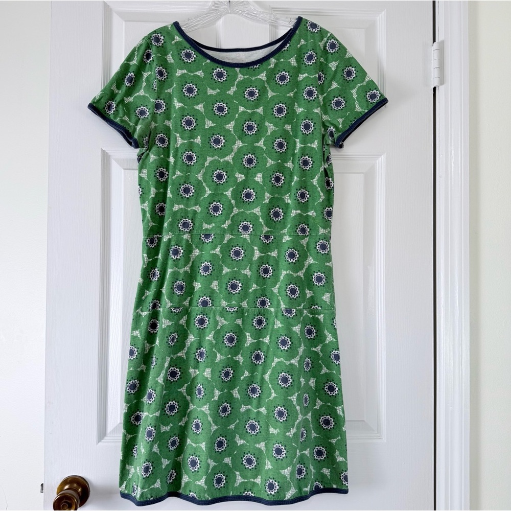 Winter Water Factory Organic Cotton Kelly Green Dress Size Large